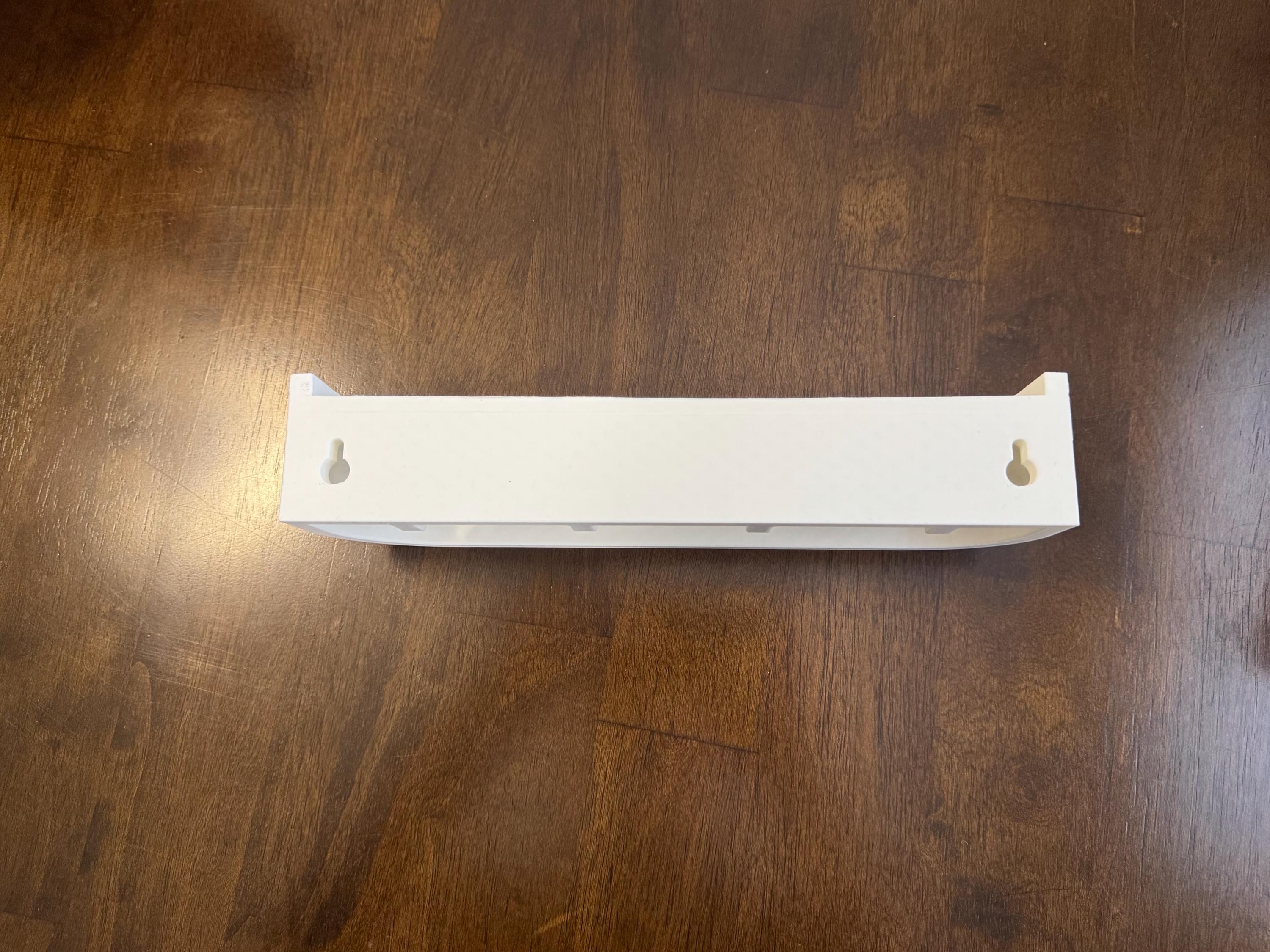 Modern Entryway Shelf with 4 Hidden Key Hooks