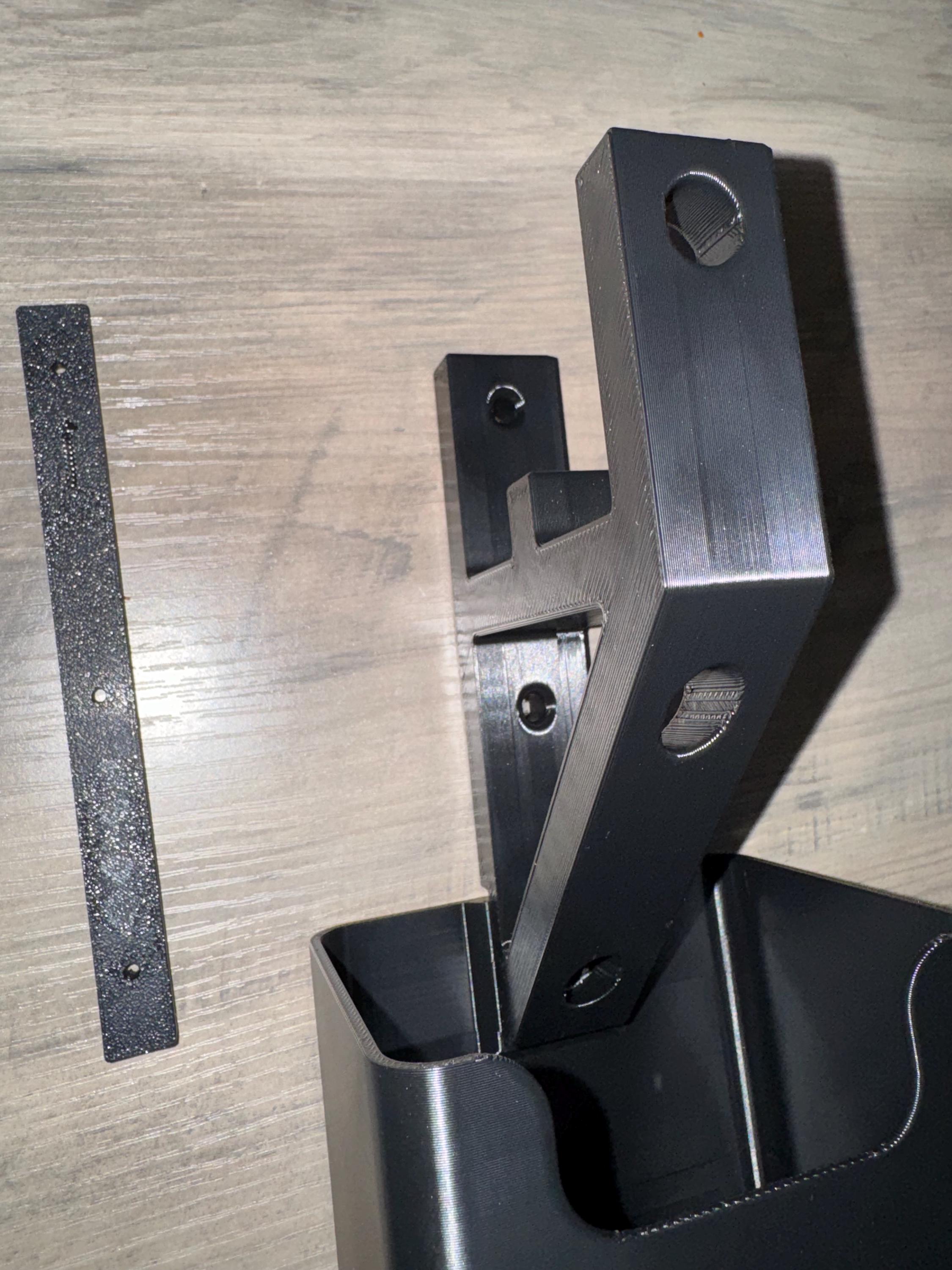 Wall Mounted Storage Brackets for Pittsburg 1000 lb Capacity Engine Support Bar