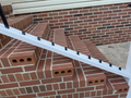 (24 Pack) Square Aluminum Baluster Angled Adapters For Stairs