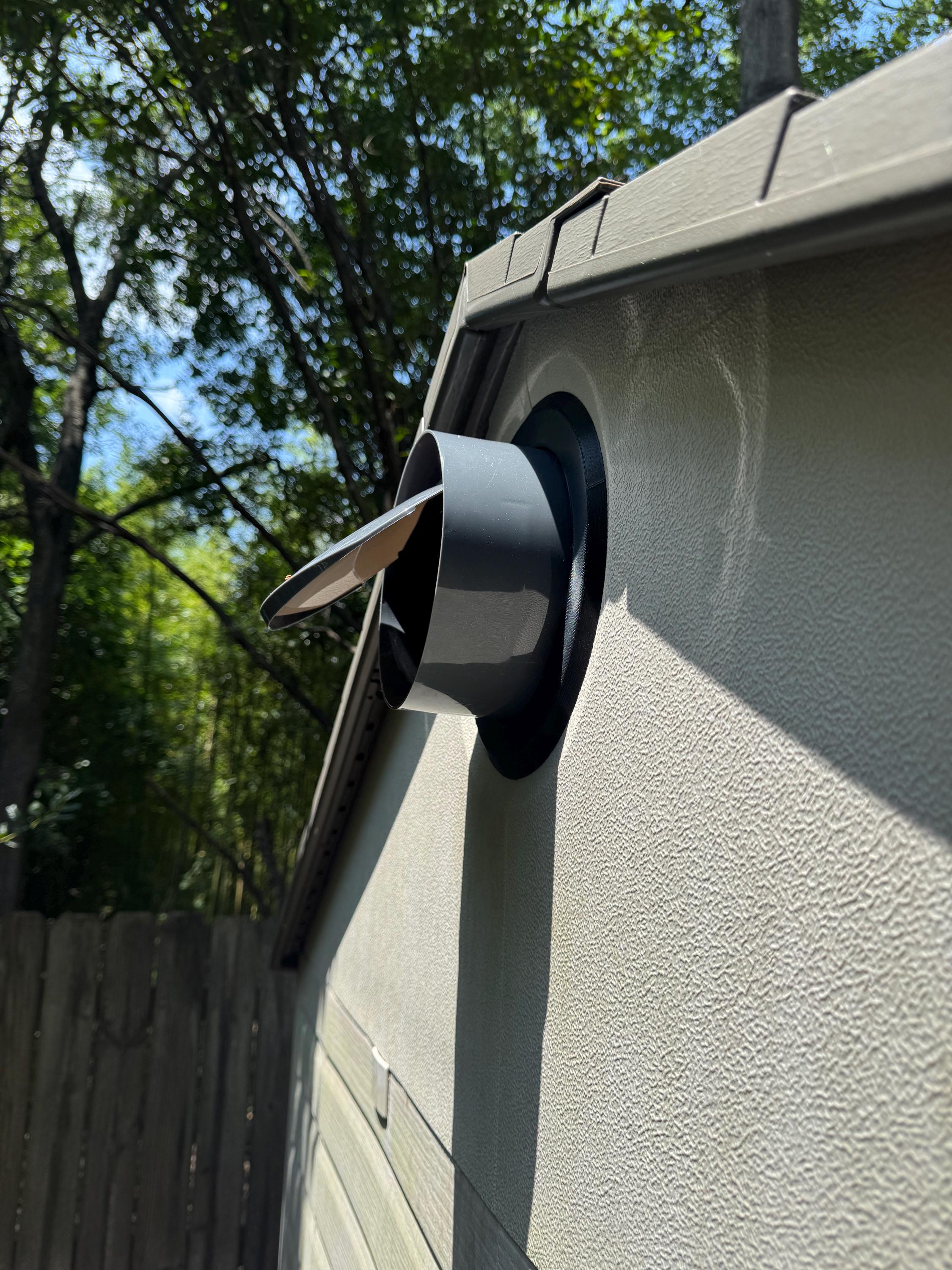 Adapter Ring For Lifetime Shed Gable Exhaust Fan Installation (No Fan Included)
